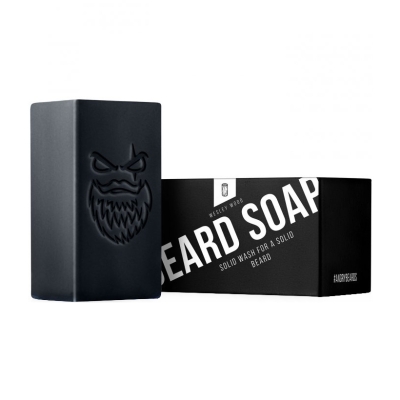 Tuhé mydlo na bradu a fúzy ANGRY BEARDS Beard soap Wesley Wood 50 g