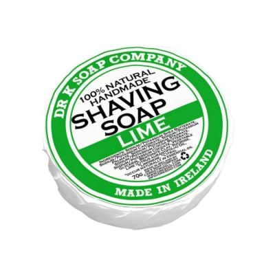 Mydlo na holenie DR K SOAP COMPANY Shaving soap Lime 70 g