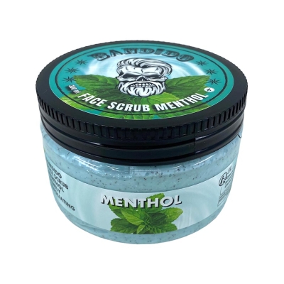 Pleťový peeling s mentolom BANDIDO Face scrub menthol 300 ml