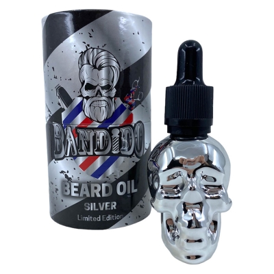 Olej na fúzy BANDIDO Beard oil Silver 40 ml