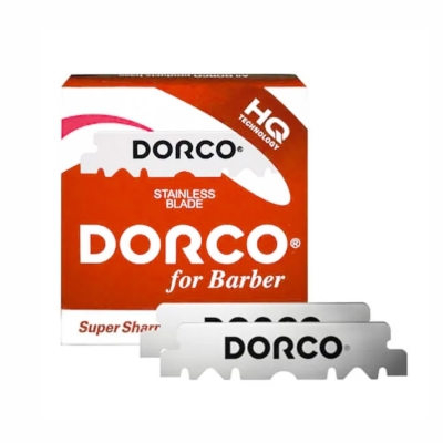 Polovične žiletky na holenie DORCO For barber Prime red Single edge 100 ks