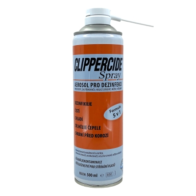 Dezinfekčný sprej na strojčeky 5v1 CLIPPERCIDE Aerosol spray 500 ml