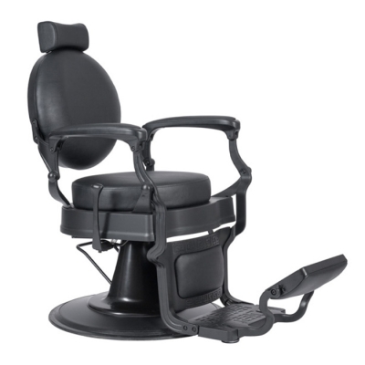 Holičské kreslo SHOR Black barber chair