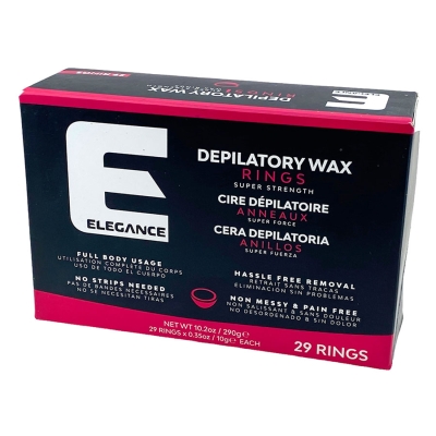 Depilačný vosk ELEGANCE Depilatory wax rings 290 g