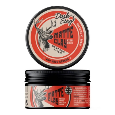 Stylingový matný íl na vlasy DARK STAG Matte clay 100 ml