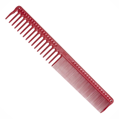 Barber hrebeň na strihanie vlasov JRL Cutting comb J302 - červený