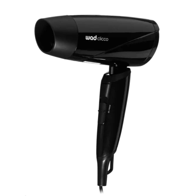 Cestovný fén na vlasy WAD Clicco mini Hair dryer Black