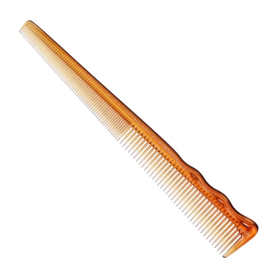 Zuhoľňujúci hrebeň Y.S. PARK Barber comb YS-234 - hnedý