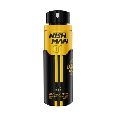 Dezodorant v spreji pre mužov NISH MAN 01 Deodorant spray 200 ml