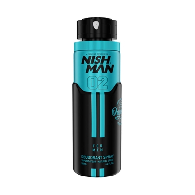 Dezodorant v spreji pre mužov NISH MAN 02 Deodorant spray 200 ml