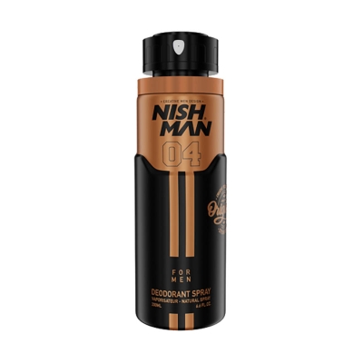 Dezodorant v spreji pre mužov NISH MAN 04 Deodorant spray 200 ml