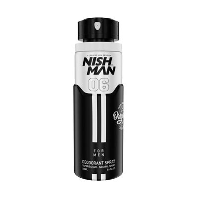 Dezodorant v spreji pre mužov NISH MAN 06 Deodorant spray 200 ml