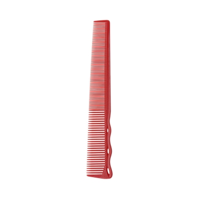 Zužujúci sa hrebeň Y.S. PARK Barber comb YS-252 - červený