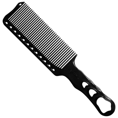 Extra veľký hrebeň Y.S. PARK Flattop comb YS-282 - čierny