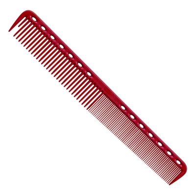 Strihací hrebeň Y.S. PARK Fine cutting comb YS-339 - červený