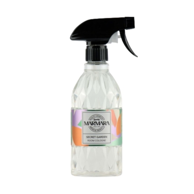 Osviežovač vzduchu do bytu, barber shopu alebo kaderníctva MARMARA Room cologne Secret garden 500 ml
