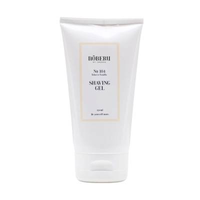 Transparentný gél na holenie NOBERU Shaving gel Tobacco vanilla 150 ml