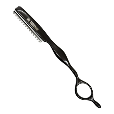 Efilačná britva na zrezávanie vlasov MR. MUSTACHE Styling razor Gunsteel