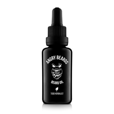 Olej na bradu a fúzy ANGRY BEARDS Beard oil Todd Herbalist 30 ml