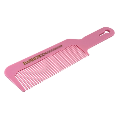 Hrebeň na strihanie vlasov BARBERCO Clipper comb Ružový