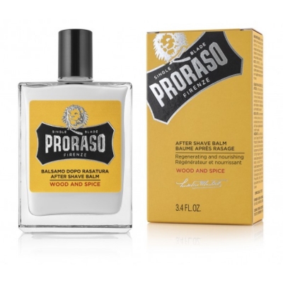 Balzam po holení PRORASO After shave balm Drevo a korenie 100 ml