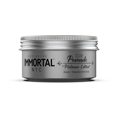 Krémová pomáda na vlasy IMMORTAL NYC Platinum edition Cream pomade 100 ml