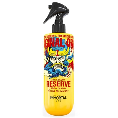 Kolínska vo spreji IMMORTAL Reserve Samurai Spirit Extrait de Cologne for special barbers 500 ml