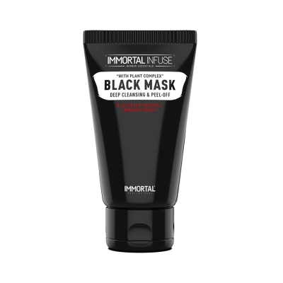 Čierna zlupovacia maska ​​na tvár IMMORTAL Infuse Black peel off & cleansing mask 150 ml
