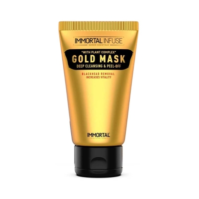 Zlatá zlupovacia maska na tvár IMMORTAL Infuse Gold peel off & cleansing mask 150 ml