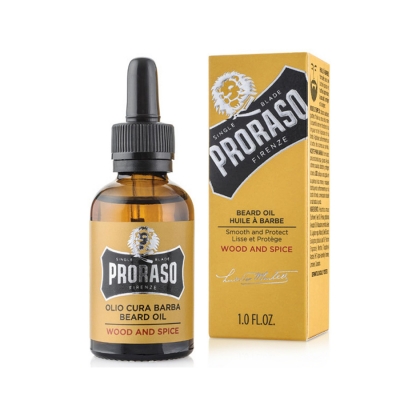 Olej na bradu PRORASO Beard oil Drevo a korenie 30 ml