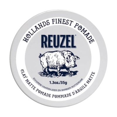 Matná hlina na vlasy REUZEL White clay matte pomade 95 g
