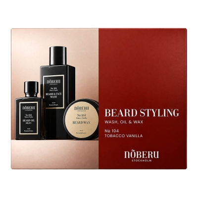 Súprava na bradu NOBERU Giftbox Beard styling Tobacco Vanilla