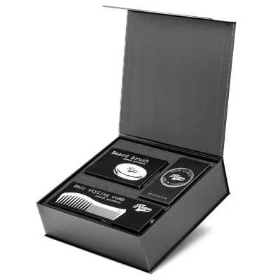 Darčeková kazeta KAAPO - Kolínska, kefa na bradu a hrebeň na vlasy