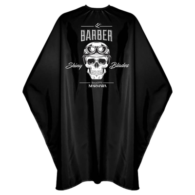 Barber pláštenka MARMARA BARBER Cape Skull black
