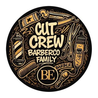 Barber samolepka BARBERCO Cut crew