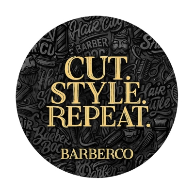 Barber samolepka BARBERCO Cut Style Repeat