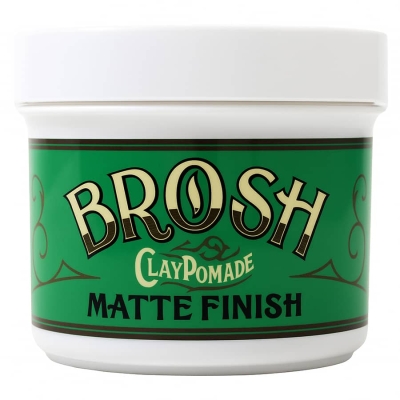 Matná hlina na vlasy BROSH Clay pomade 290 g