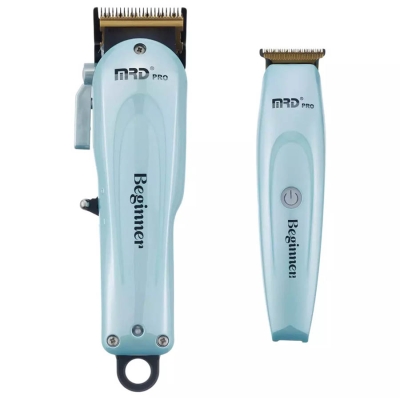 Sada strihacieho a kontúrovacieho strojčeka MRD Pro Beginner set - Blue