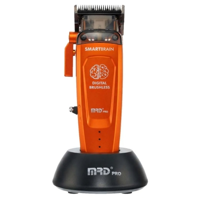 Profesionálny strihací strojček MRD Pro Smart Brain clipper HC-90-4 - Hermes Orange