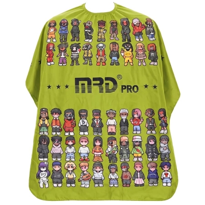 Barber pláštenka pre zákazníka MRD Professional Cutting cape Green