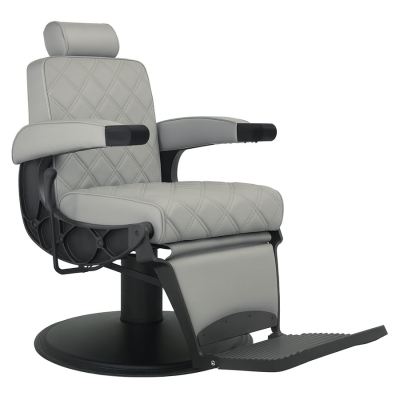 Holičské kreslo HAWK Gray barber chair