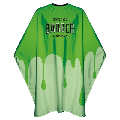 Barber pláštenka MARMARA BARBER Cape Acid green