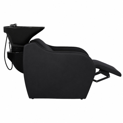 Luxusný kadernícky umývací box s masážnou funkciou WISP ROLL Black