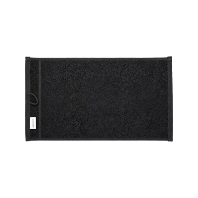 Čierny uterák na holenie BARBERCO Shaving towel 30x50 cm