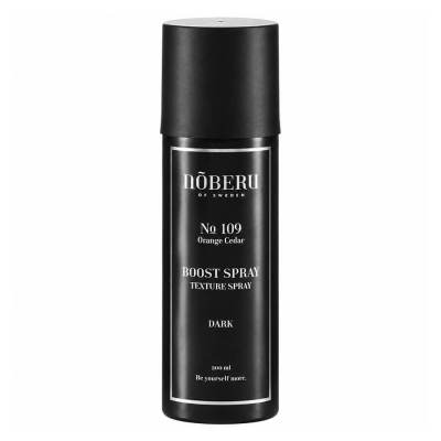 Suchý šampón a matný púder v spreji NOBERU Boost spray Orange cedar 200 ml