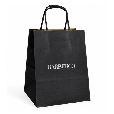 Čierna darčeková taška BARBERCO Gift bag