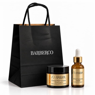 Darčeková sada pre mladistvý vzhľad pleti BARBERCO Presents The Timeless Gentleman