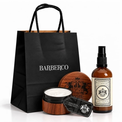 Darčeková sada na holenie BARBERCO Presents The Shaving Ritual