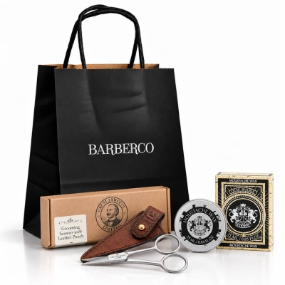 Darčeková sada na fúzy BARBERCO Presents The Perfect Moustache