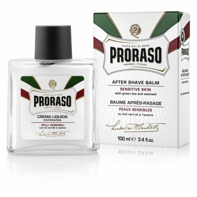 Balzam po holení PRORASO After shave balm Zelený čaj 100 ml